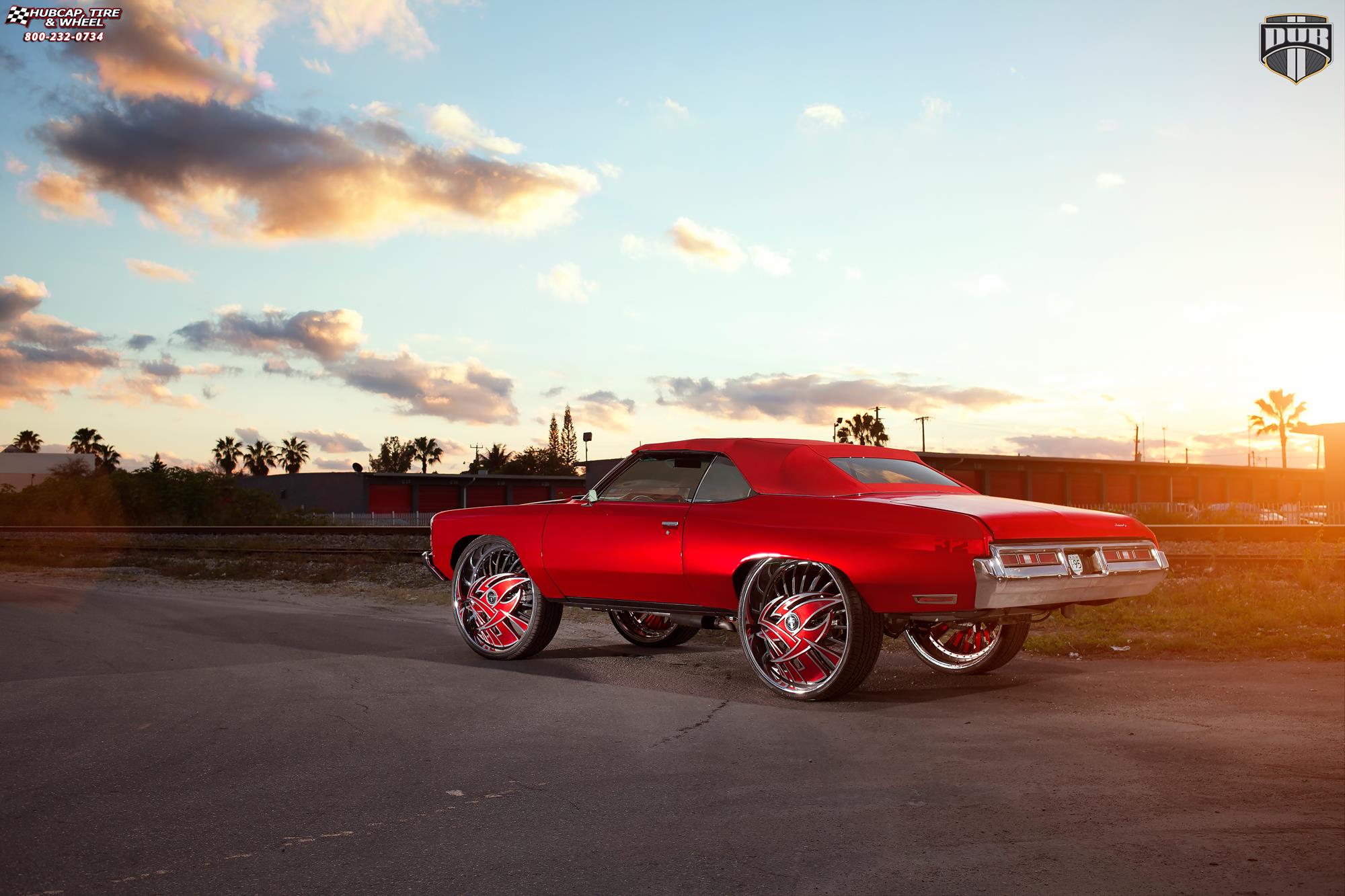 vehicle gallery/chevrolet impala dub s507 razz  Chrome wheels and rims