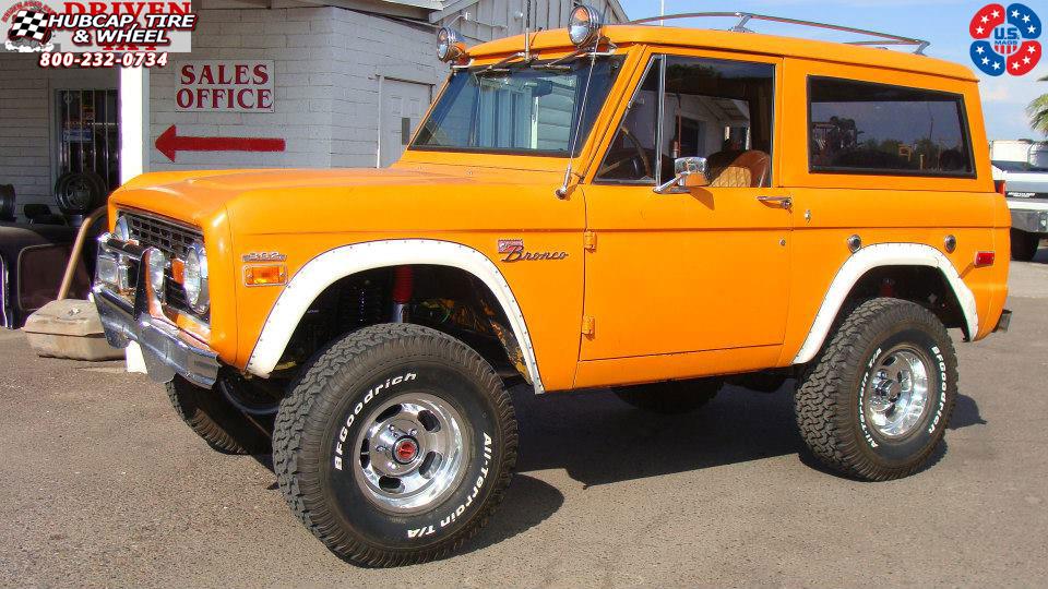 vehicle gallery/ford bronco us mags indy u101 truck 15X9  Polished wheels and rims