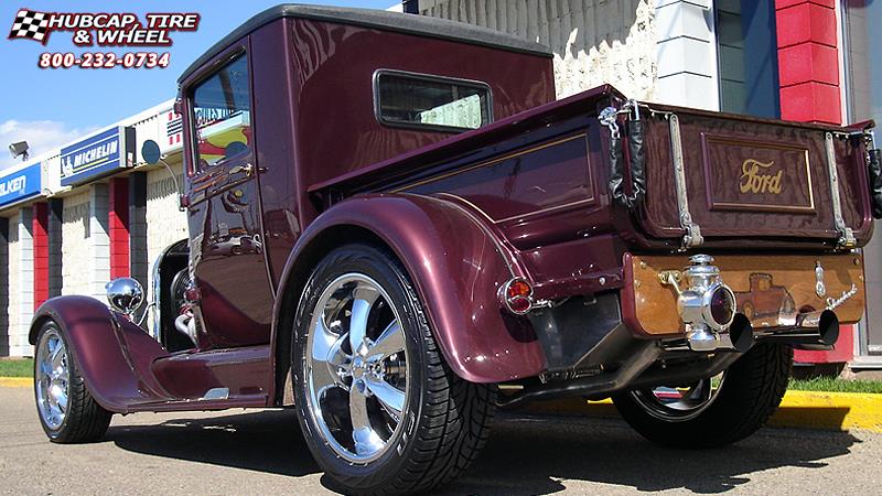 vehicle gallery/1929 ford pickup foose nitrous se f300  Chrome wheels and rims
