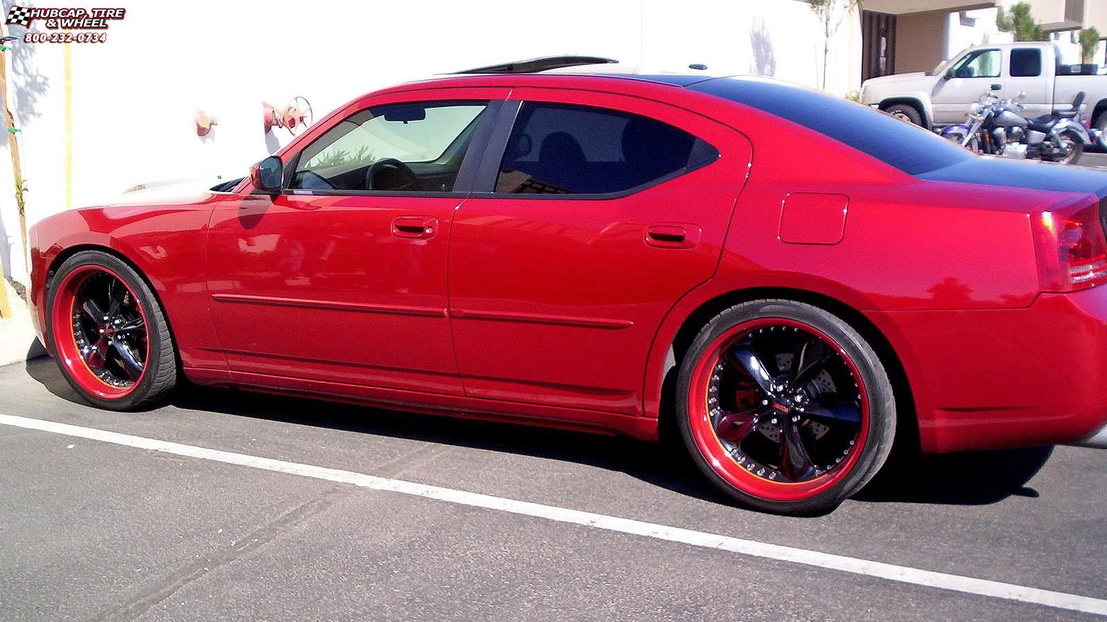 vehicle gallery/2008 dodge charger foose nitrous se f300  Chrome wheels and rims