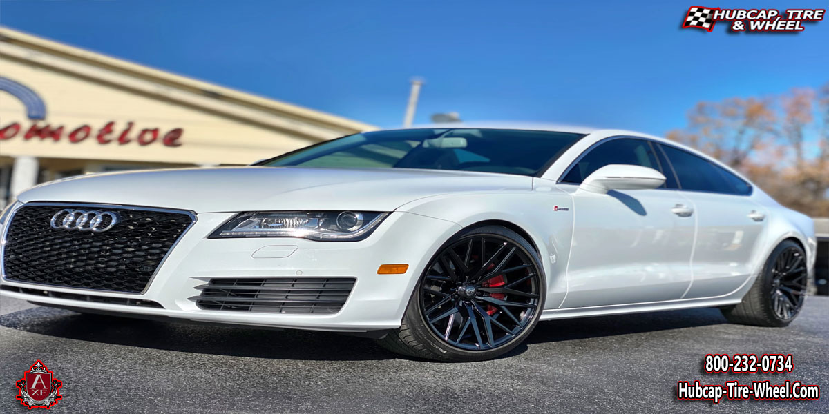 2016 audi a7 axe ex30 gloss black 20x85 custom wheels aftermarket rims.html Gloss Black wheels and rims