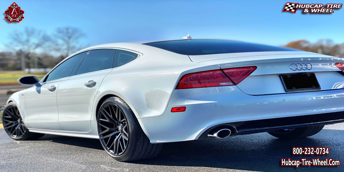 2016 audi a7 axe ex30 gloss black 20x85 custom wheels aftermarket rims.html Gloss Black wheels and rims