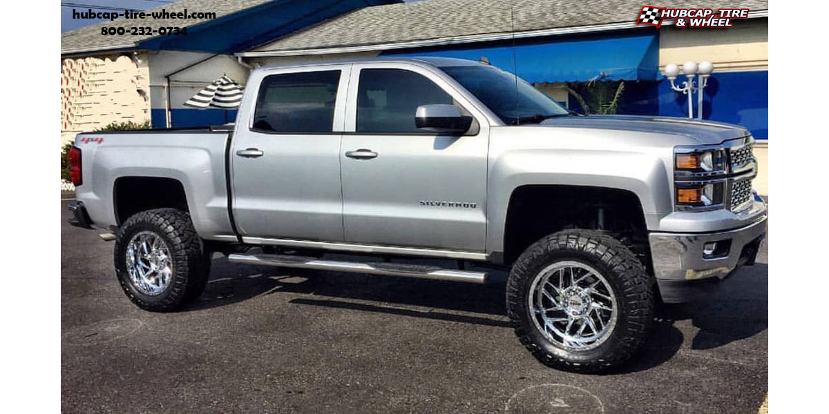 vehicle gallery/2017 chevy silverado moto metal mo985 breakout chrome 22x10 custom aftermarket truck  Chrome wheels and rims