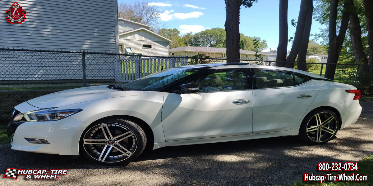 2019 nissan maxima axe ex20 gloss black machined face 18x9 custom wheels aftermarket rims.html Gloss Black Machined Face wheels and rims