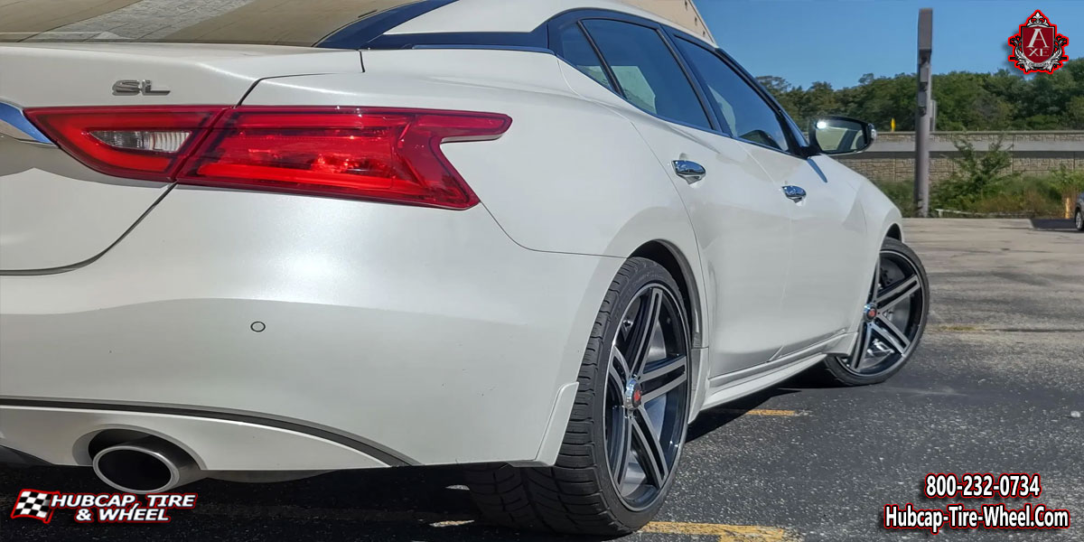 2019 nissan maxima axe ex20 gloss black machined face 18x9 custom wheels aftermarket rims.html Gloss Black Machined Face wheels and rims