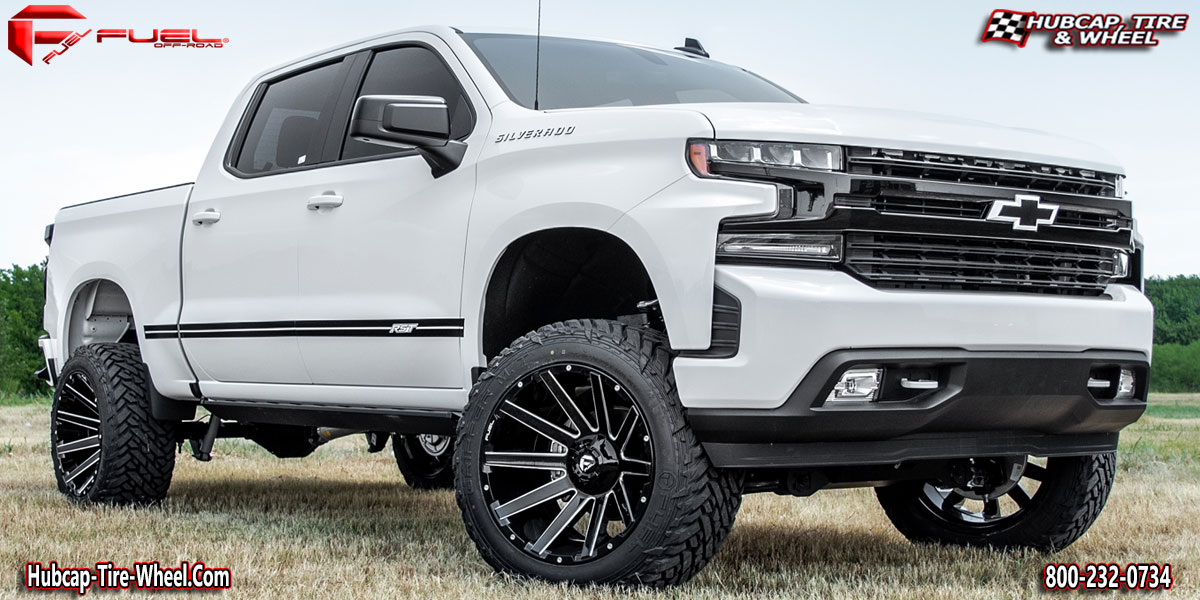 2020 chevrolet silverado 1500 fuel d615 contra gloss black milled 22x12 aftermarket custom rims wheels.html Gloss Black Milled wheels and rims