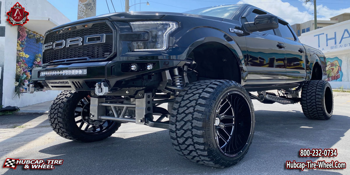 2020 ford f150 ax60 compression forged gloss black milled 22x12 custom wheels aftermarket rims.html Gloss Black Milled wheels and rims