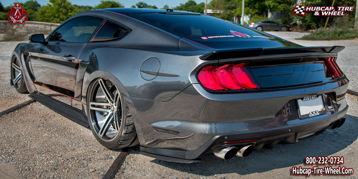 2020 ford mustang axe ex20 gloss black machined face 19x85 custom wheels aftermarket rims.html Gloss Black Machined Face wheels and rims