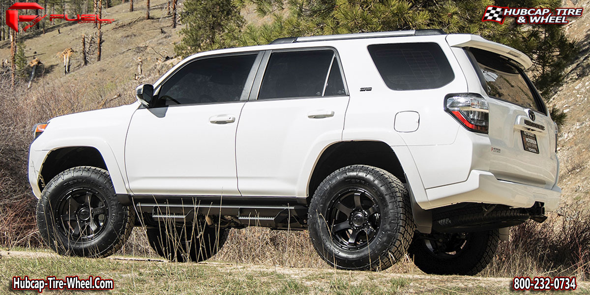 2020 toyota 4runner d766 rush satin black 17x9 aftermarket custom rims wheels.html Satin Black wheels and rims