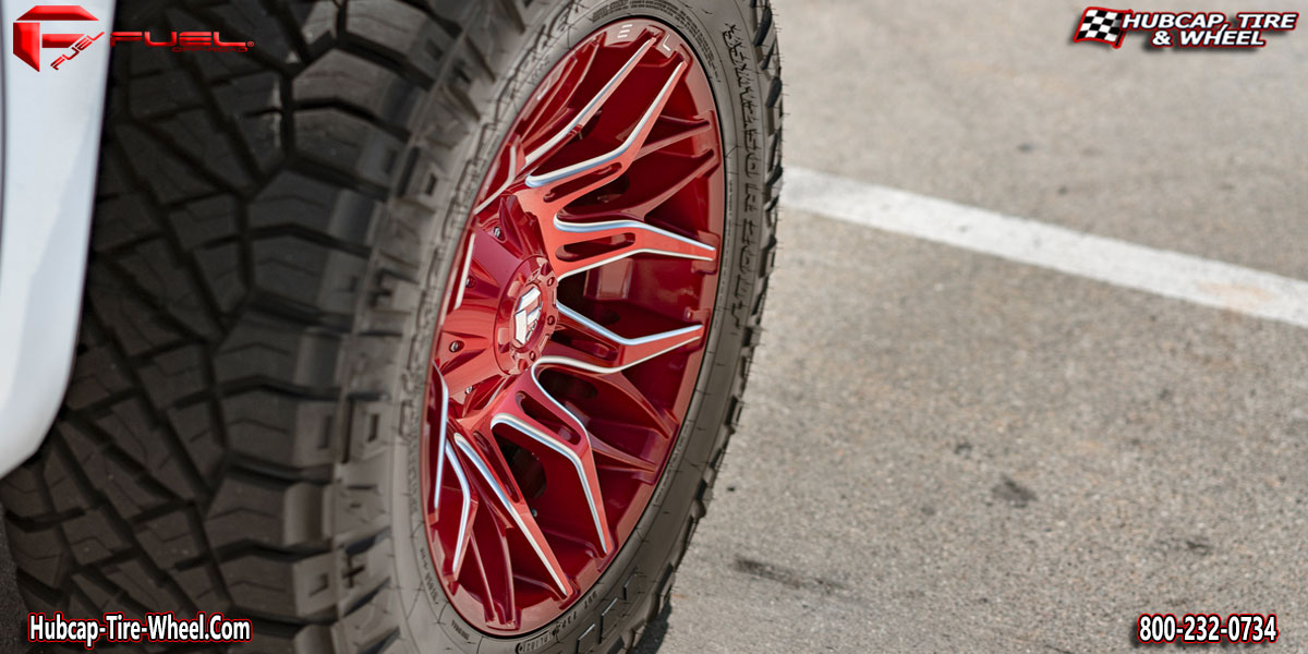 2020 toyota tundra d771 twitch candy red milled 20x10 aftermarket custom rims wheels.html Candy red Milled wheels and rims