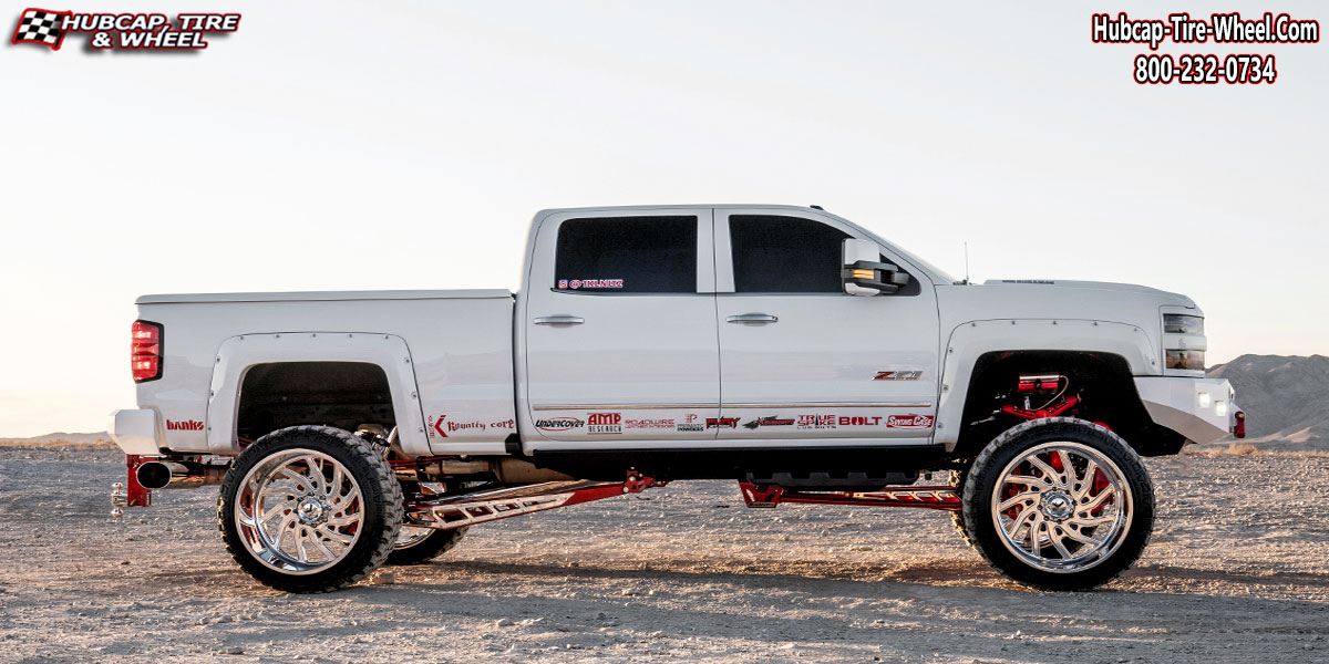 2021 chevy silverado kg1 forged bounty kf006 polished 26x16 aftermarket custom rims wheels.html Polished wheels and rims