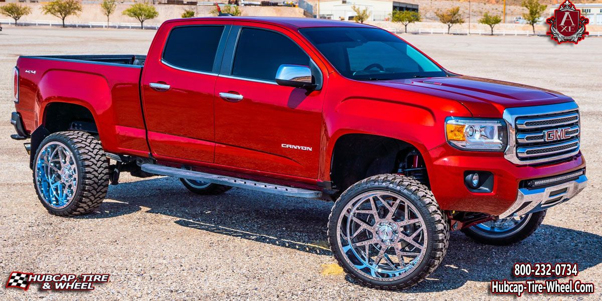 2021 gmc canyon axe off road nemesis chrome 24x12 custom wheels aftermarket rims.html Chrome wheels and rims