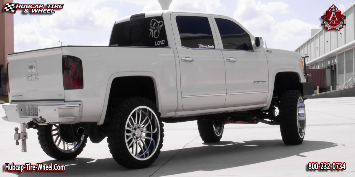 2021 gmc sierra axe off road hades chrome 24x12 custom wheels aftermarket rims.html Chrome wheels and rims