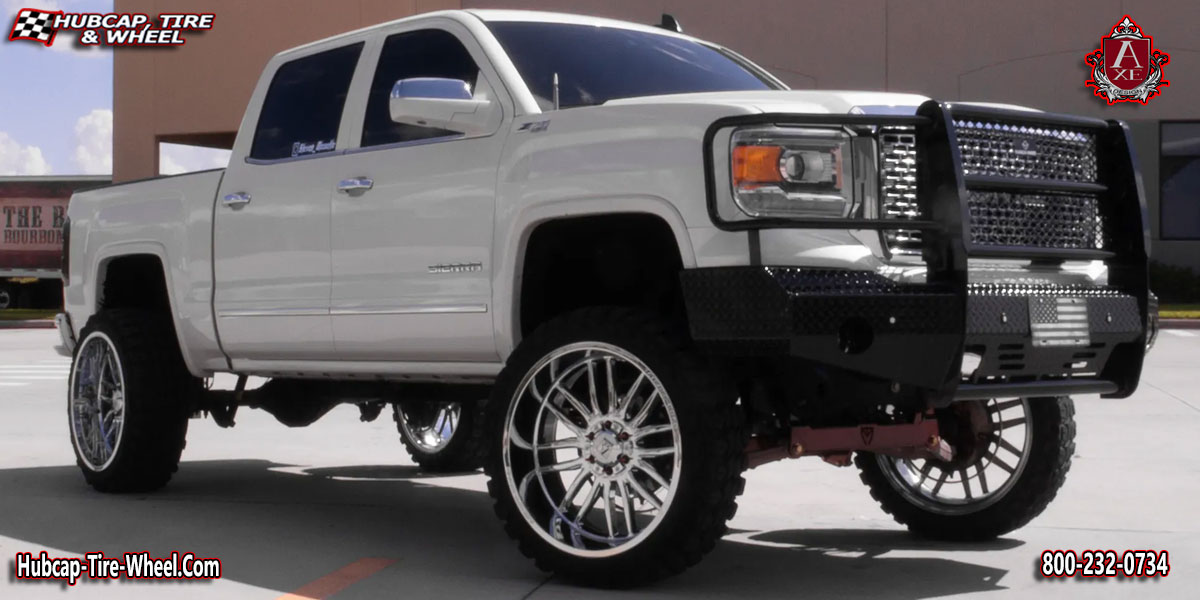 2021 gmc sierra axe off road hades chrome 24x12 custom wheels aftermarket rims.html Chrome wheels and rims