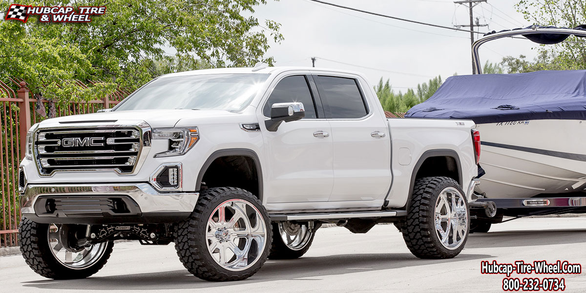 2021 gmc sierra kg1 forged valor kf010 polished 26x16 aftermarket custom rims wheels.html Polished wheels and rims