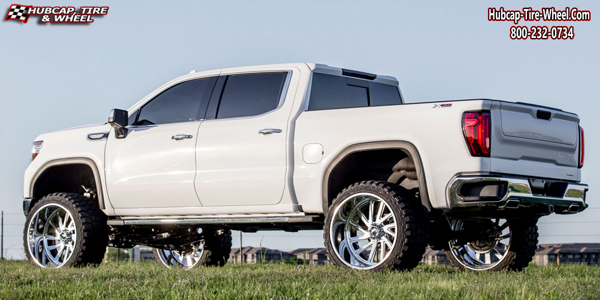 2021 gmc sierra kg1 forged valor kf010 polished 26x16 aftermarket custom rims wheels.html Polished wheels and rims