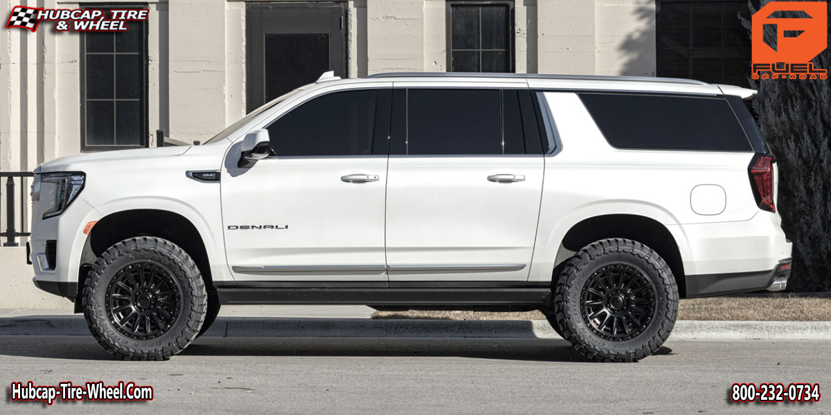 2022 gmc denali fuel offroad d832 cycle blackout 17x9 aftermarket custom rims wheels.html Blackout wheels and rims