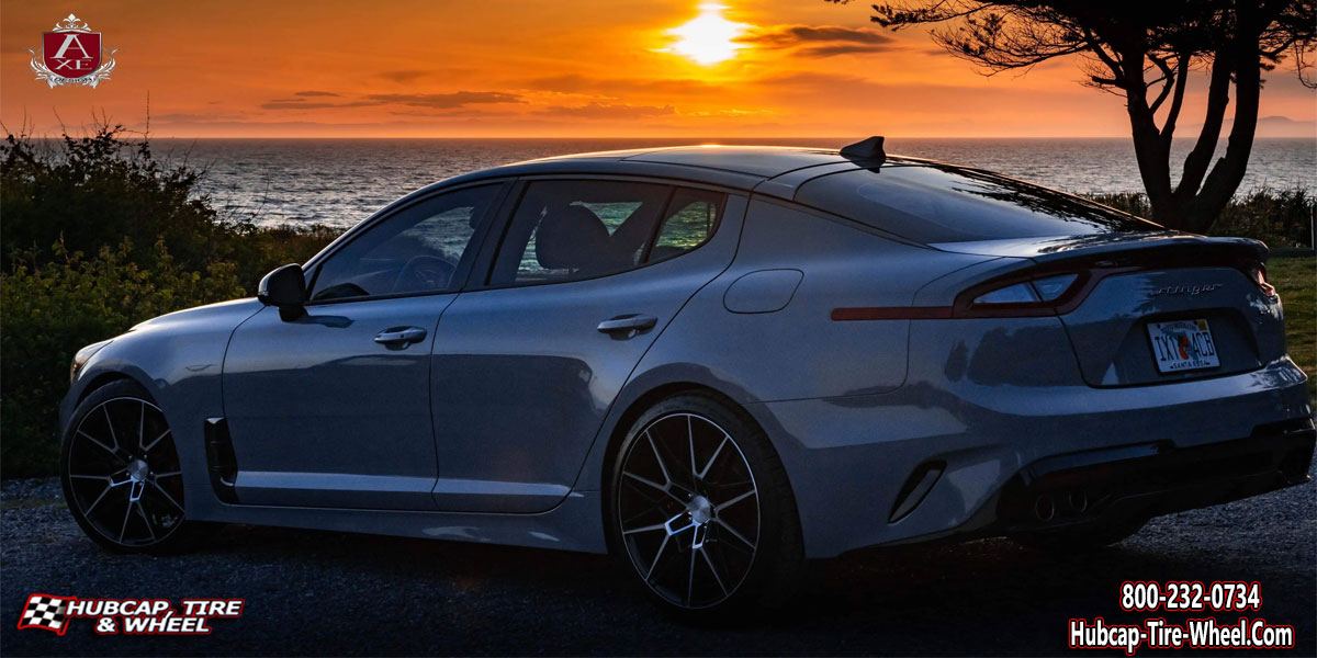 2022 kia stinger axe cf1 black machined face 20x9 custom wheels aftermarket rims.html Black Machined Face wheels and rims