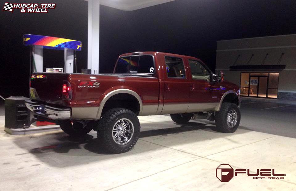 vehicle gallery/ford f 250 fuel hostage d530 20X10 Chrome wheels and rims