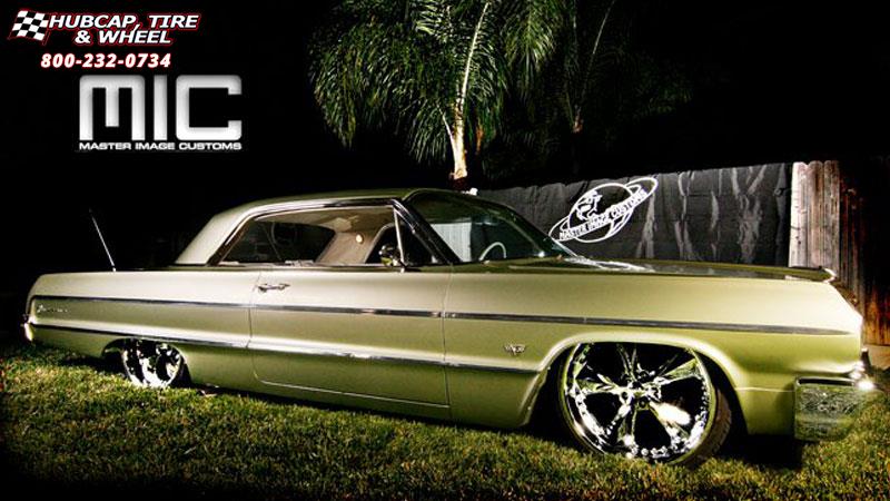 vehicle gallery/1964 chevrolet impala foose nitrous se f300  Chrome wheels and rims