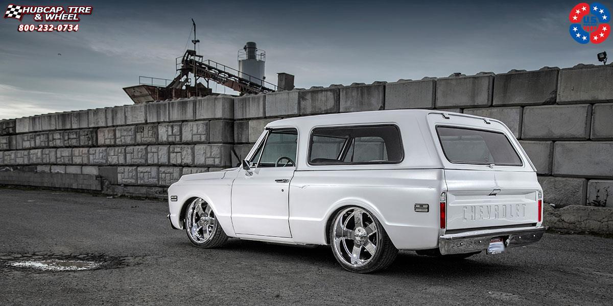 vehicle gallery/chevrolet k5 blazer us mags hustler u116 22X9  Chrome wheels and rims