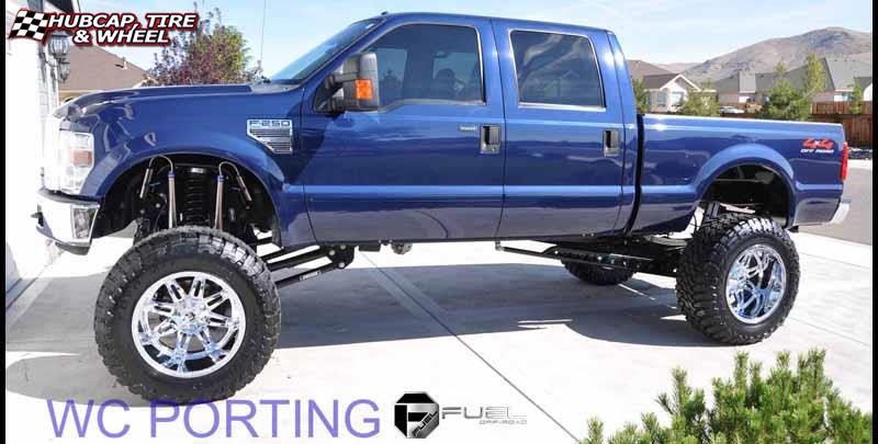 vehicle gallery/ford f 250 fuel hostage d530 0X0  Chrome wheels and rims