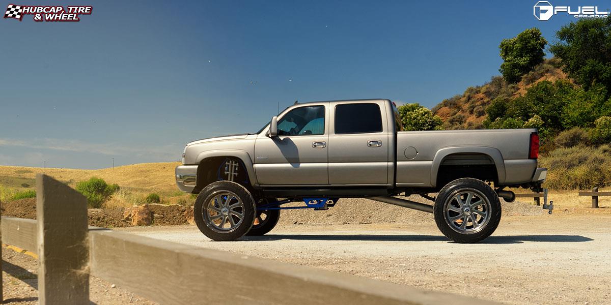 vehicle gallery/chevrolet silverado 2500 hd fuel forged ff12 26X16  Polished or Custom Painted wheels and rims