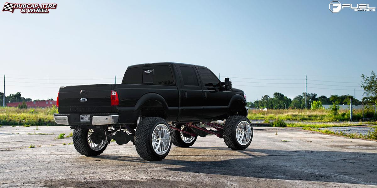 vehicle gallery/ford f 250 fuel forged ff16 26X16  Polished wheels and rims