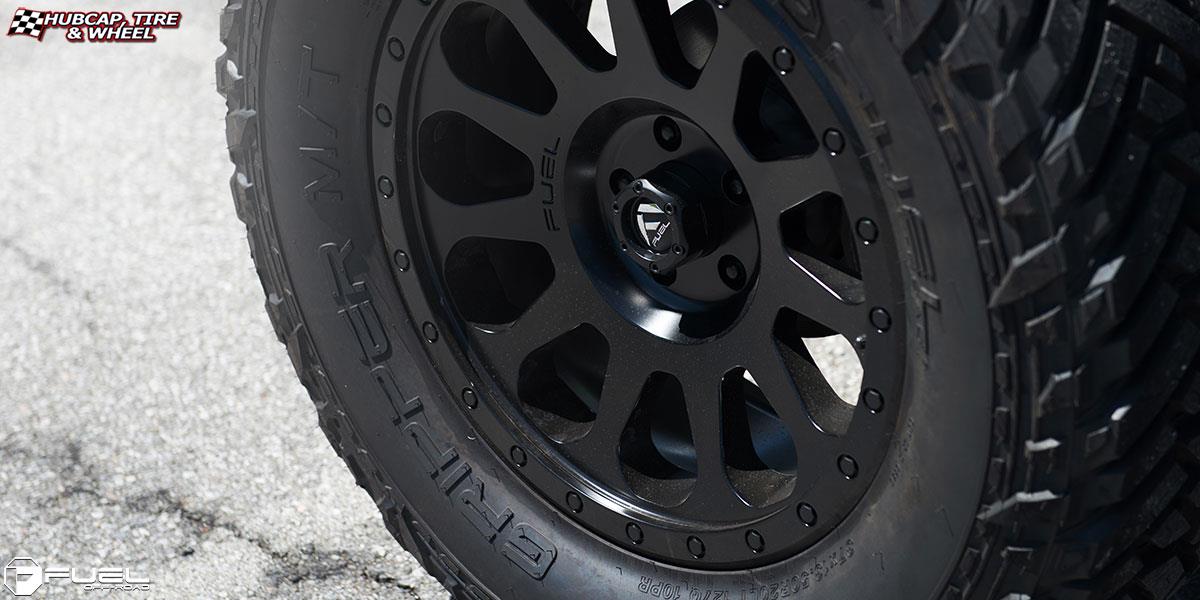 vehicle gallery/jeep wrangler fuel vector d579 20X9  Matte Black wheels and rims