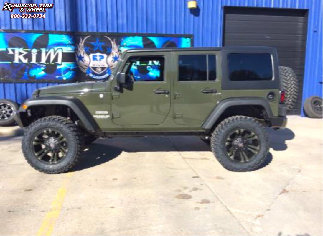 vehicle gallery/jeep wrangler xd series xd822 monster ii   wheels and rims