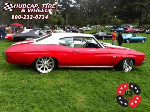 vehicle gallery/chevrolet chevelle us mags m one u424 20X9  Polished wheels and rims