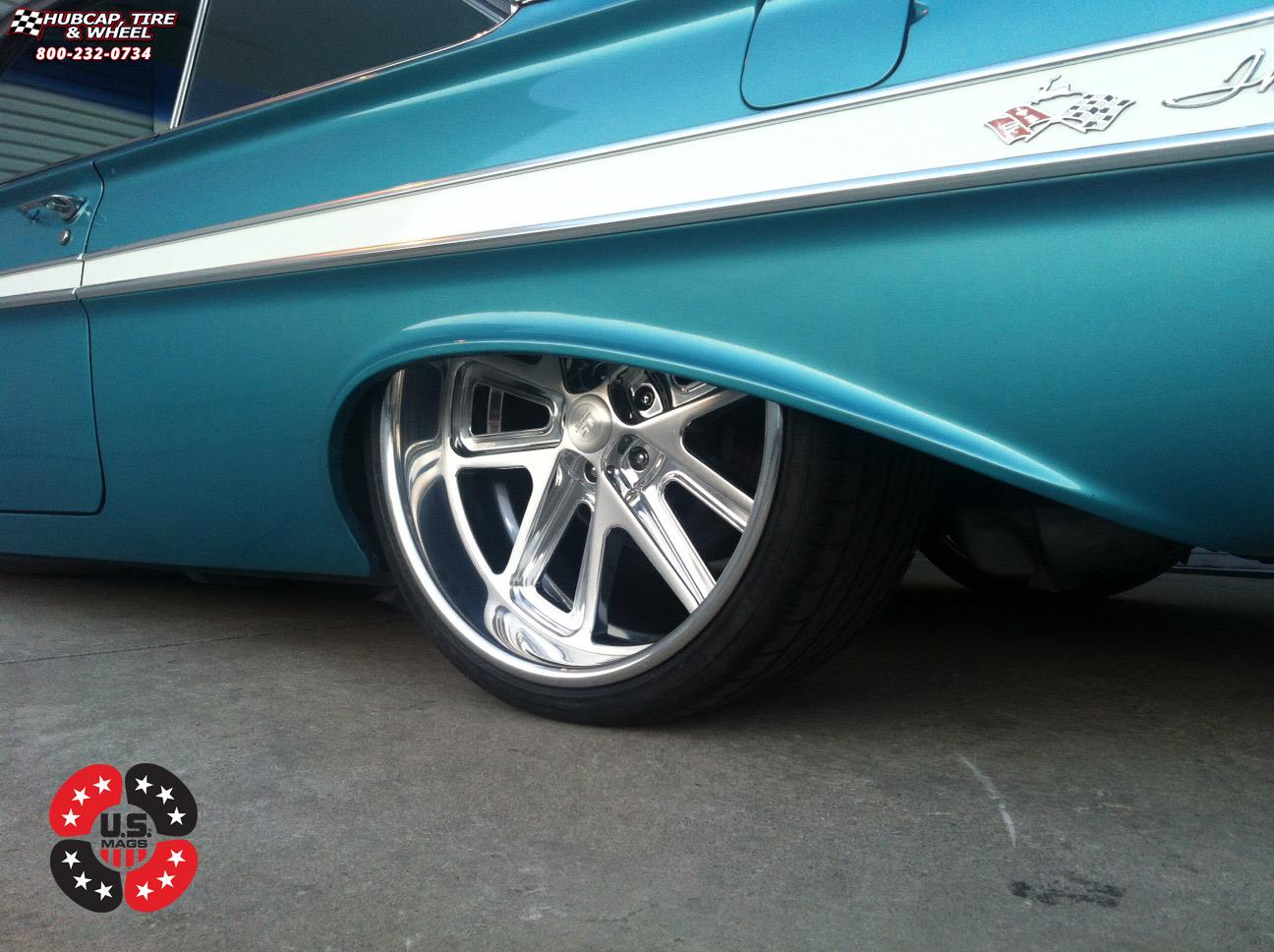 vehicle gallery/chevrolet impala us mags m one u424 20X9  Brushed w/ Polished Windows wheels and rims