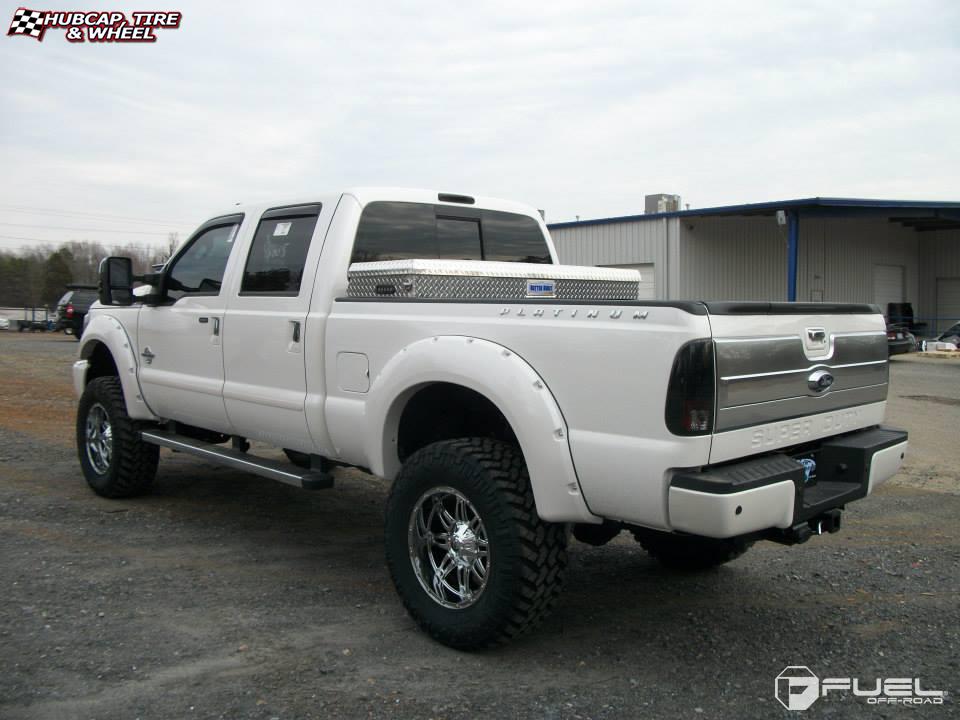 vehicle gallery/ford f 350 fuel hostage d530 20X12 Chrome wheels and rims
