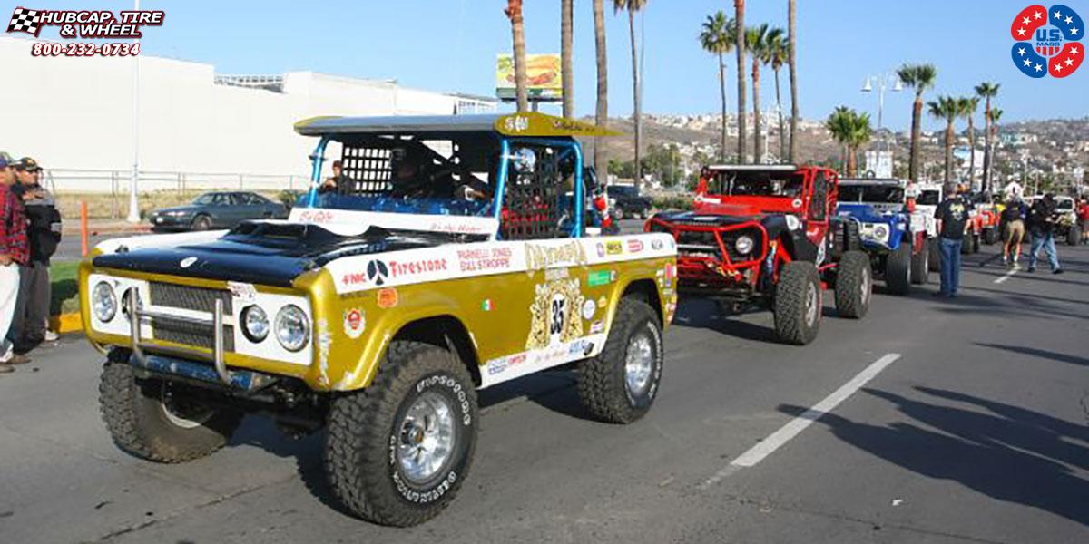 vehicle gallery/ford bronco us mags indy u101 truck 15X9  Polished wheels and rims