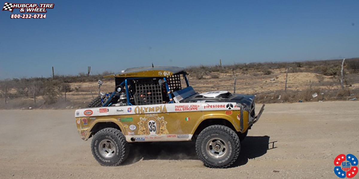 vehicle gallery/ford bronco us mags indy u101 truck 15X9  Polished wheels and rims