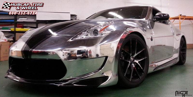 vehicle gallery/nissan 370 z niche targa m129 19x85  Anthracite wheels and rims