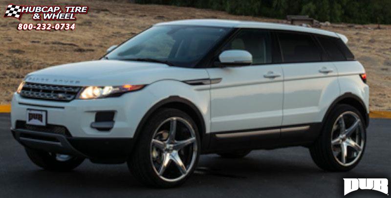 vehicle gallery/land rover evoque dub rio 5 s112 22X9  Chrome wheels and rims