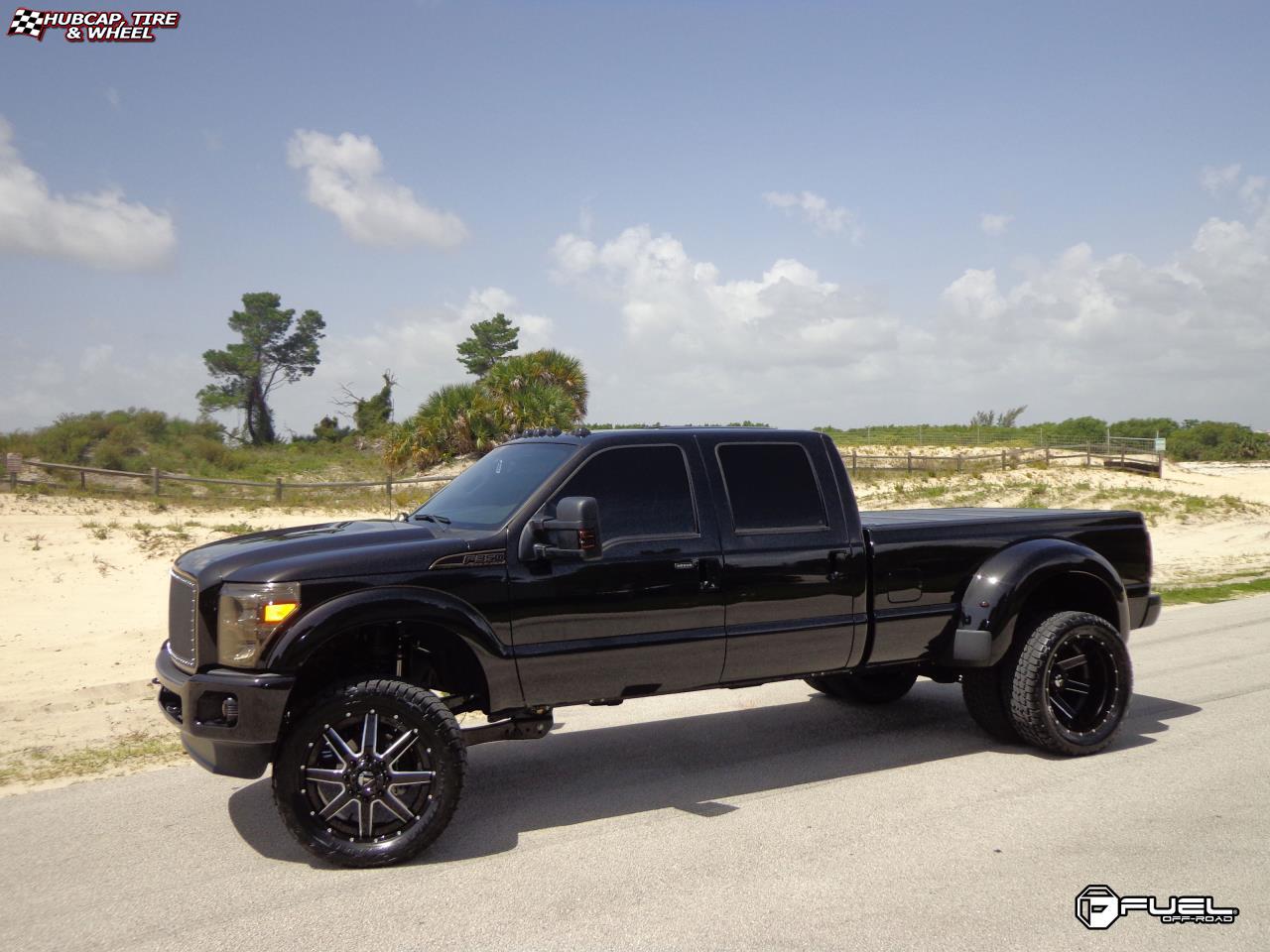 vehicle gallery/ford f 350 fuel maverick dually d262 0X0  Custom wheels and rims