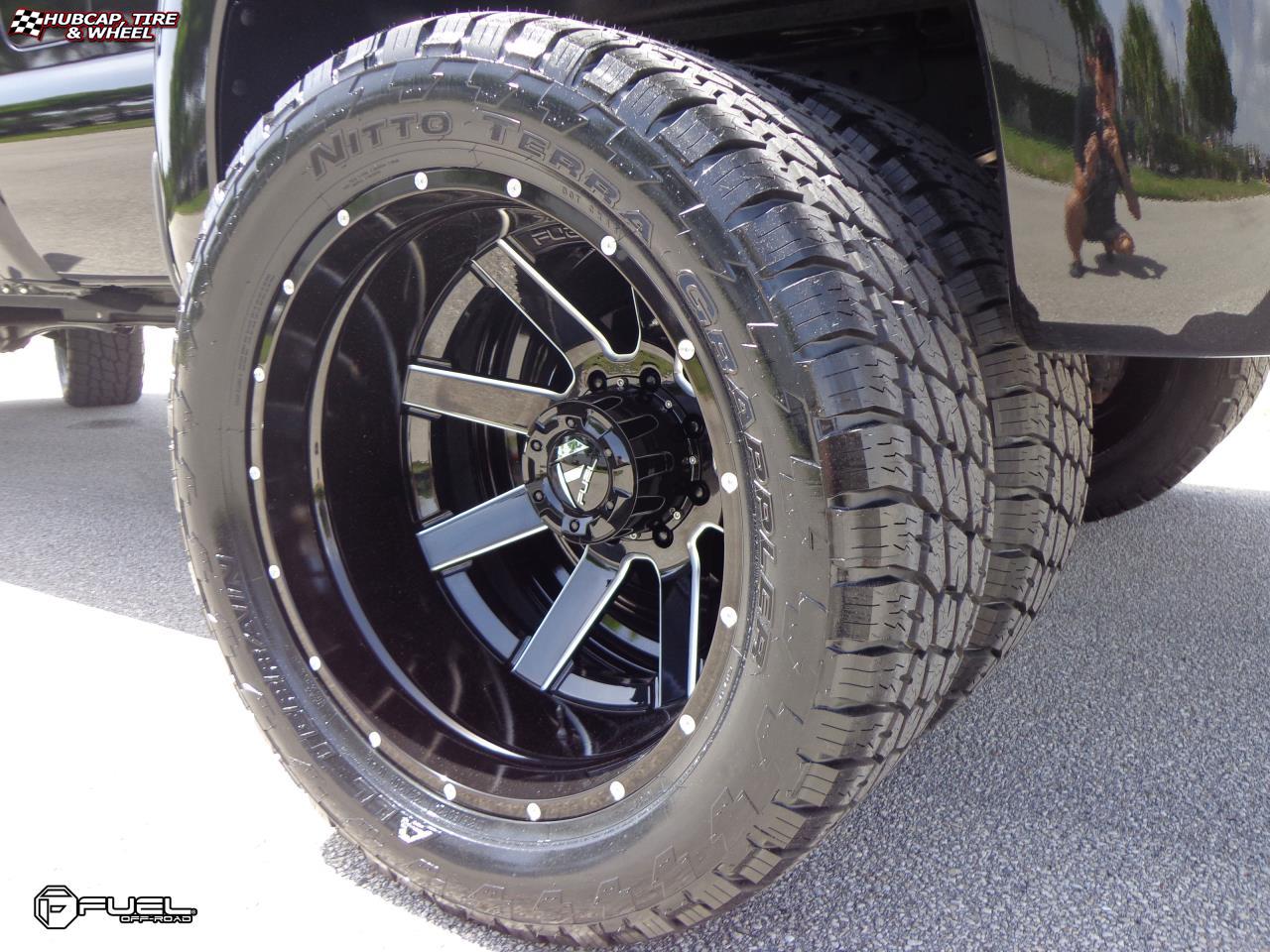 vehicle gallery/ford f 350 fuel maverick dually d262 0X0  Custom wheels and rims