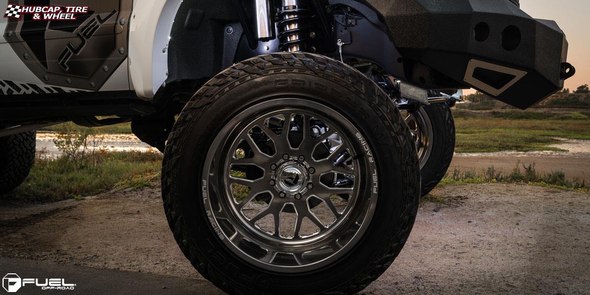 vehicle gallery/ford f 250 super duty fuel forged ff19 24X16  Polished wheels and rims