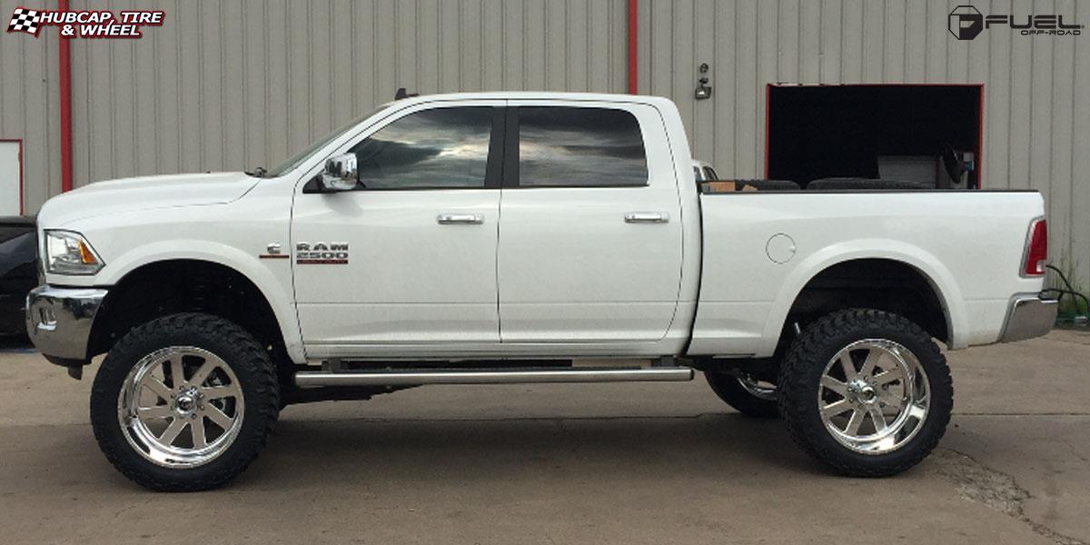 vehicle gallery/ram 2500 fuel forged ff02 24X12  Polished or Custom Painted wheels and rims