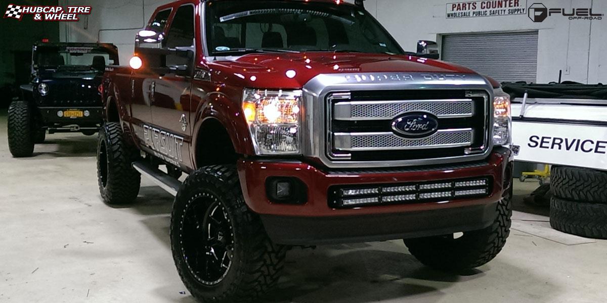 vehicle gallery/ford f 350 fuel forged ff09 22X12  Polished or Custom Painted wheels and rims