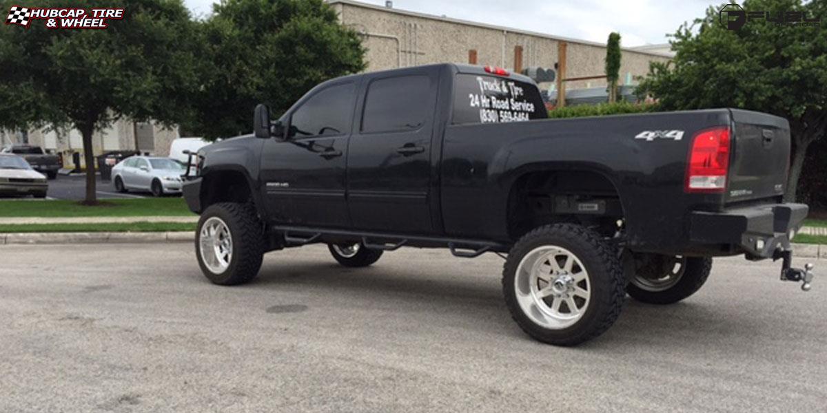 vehicle gallery/gmc sierra fuel forged ff09 22X12  Polished or Custom Painted wheels and rims