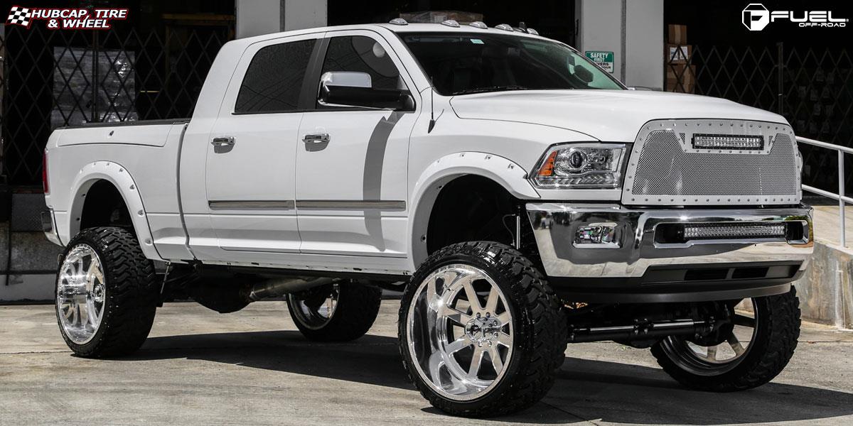 vehicle gallery/ram 2500 quad cab fuel forged ff09 26X14  Polished or Custom Painted wheels and rims