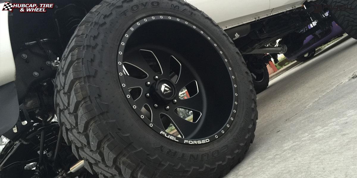 vehicle gallery/ford f 350 fuel forged ff11 24X14  Polished or Custom Painted wheels and rims