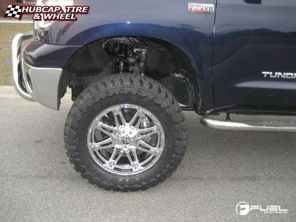 vehicle gallery/toyota tundra fuel hostage d530 0X0  Chrome wheels and rims