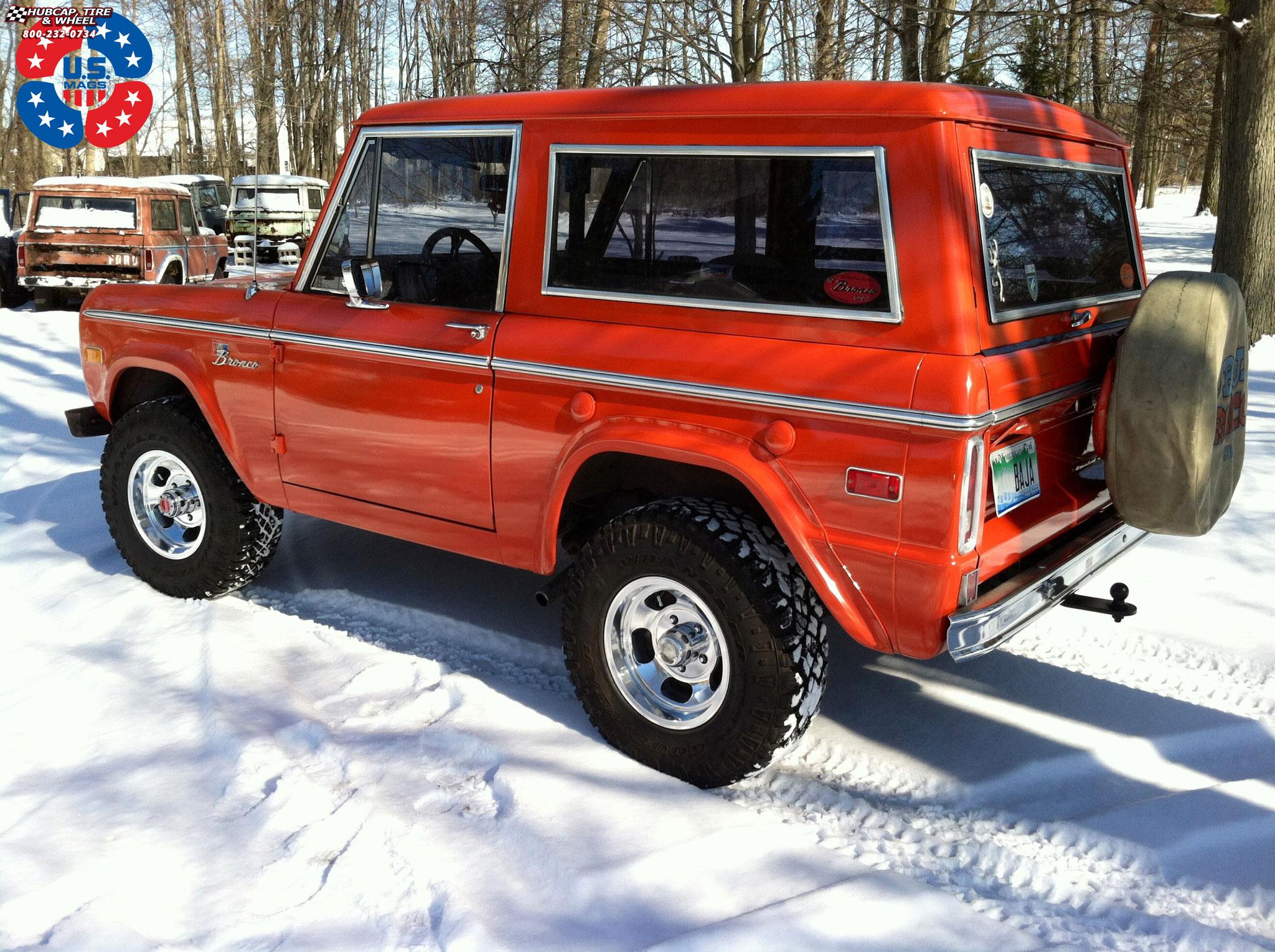 vehicle gallery/ford bronco us mags indy u101 truck 15X8  Polished wheels and rims