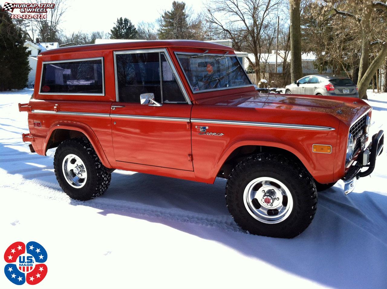 vehicle gallery/ford bronco us mags indy u101 truck 15X8  Polished wheels and rims