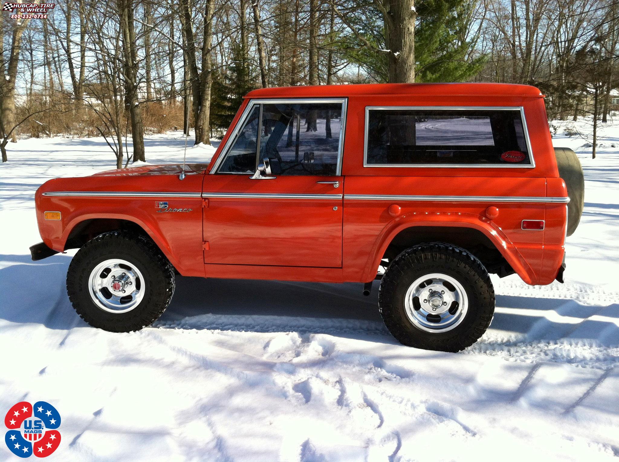 vehicle gallery/ford bronco us mags indy u101 truck 15X8  Polished wheels and rims