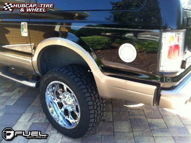 vehicle gallery/ford excursion fuel krank d516 0X0  Chrome wheels and rims